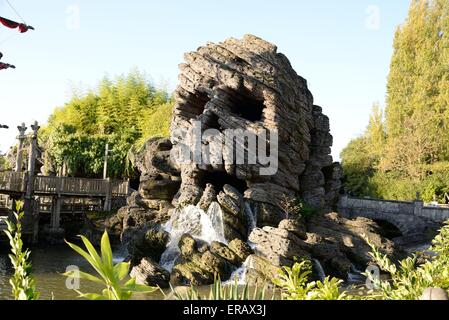 Cranio rock a Disneyland Parigi Foto Stock