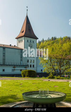 Pomeriggio di primavera di Aarau, Canton Argovia, Svizzera. Foto Stock