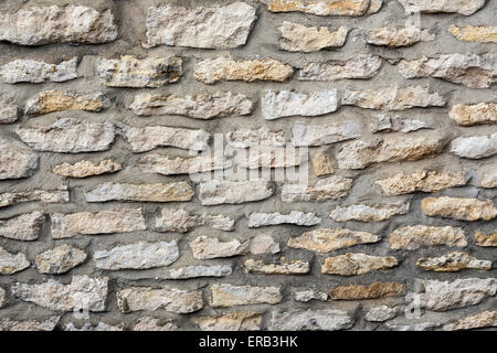 Sfondi - muro di pietra Foto Stock