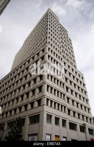 Hochhaeuser am Potsdamer Platz, Berlin-Tiergarten. Foto Stock