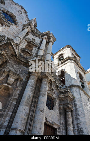 Cattedrale di San Cristoforo di Havana, Cuba Foto Stock