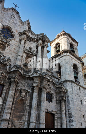 Cattedrale di San Cristoforo di Havana, Cuba Foto Stock