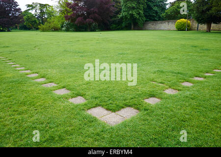 Ex Sito di San St Mary's Abbey Cirencester Gloucestershire REGNO UNITO Foto Stock