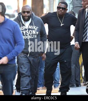 Cebrities all'ABC studios per loro la nastratura per late-night talk show 'Jimmy Kimmel Live!" dotate di: Rick Ross dove: Los Angeles, California, Stati Uniti quando: 26 Nov 2014 Credit: WENN.com Foto Stock