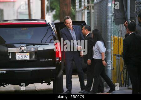 Cebrities all'ABC studios per loro la nastratura per late-night talk show 'Jimmy Kimmel Live!' dotata di: Vince Vaughn dove: Los Angeles, California, Stati Uniti quando: 26 Nov 2014 Credit: WENN.com Foto Stock