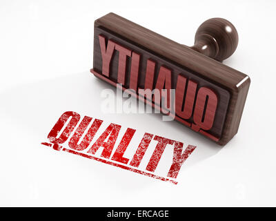 Bollo di qualità Foto Stock