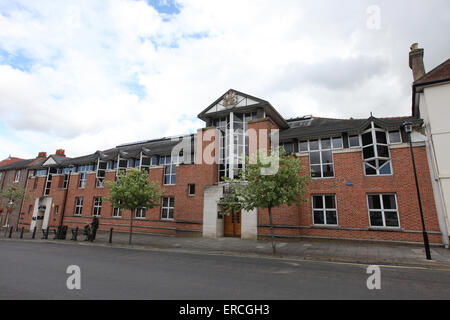 Isola di Wight combinate Corte Crown Court e i magistrati corte e il coroner della corte in Newport Isle of Wight Foto Stock