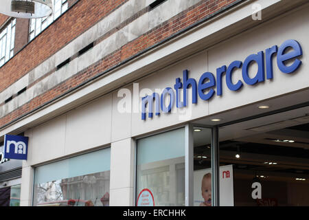 I Mothercare store anteriore su Oxford Street London REGNO UNITO Foto Stock