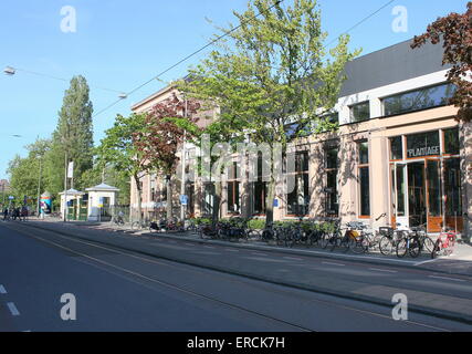 Ingresso allo Zoo Artis accanto al Café Restaurant de Plantage a Plantagekerklaan, Amsterdam, Paesi Bassi Foto Stock
