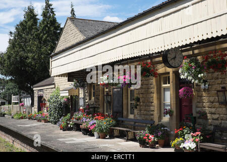 Stazione Gotherington sul Gloucestershire Warwickshire ferroviaria patrimonio Foto Stock