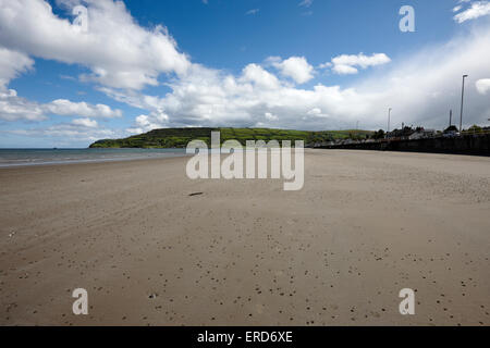 Carnlough beach County Antrim Irlanda del Nord Regno Unito Foto Stock