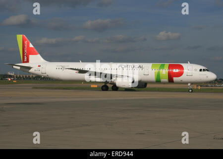 Tap air portugal a321 Foto Stock