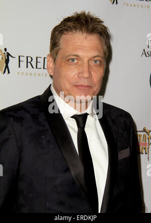 New York, NY, STATI UNITI D'AMERICA. Il 1 giugno, 2015. NEW YORK, NY - 01 giugno: Holt McCallany assiste la trentatreesima annuale di Fred e Adele Astaire premi al jack H. Skirball Center per le Arti dello spettacolo il 1 giugno 2015 a New York City. Credito: Rahav Segev/ZUMA filo/Alamy Live News Foto Stock