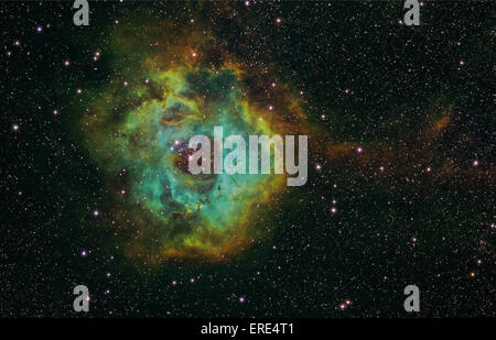 Nebulosa Rosetta Foto Stock