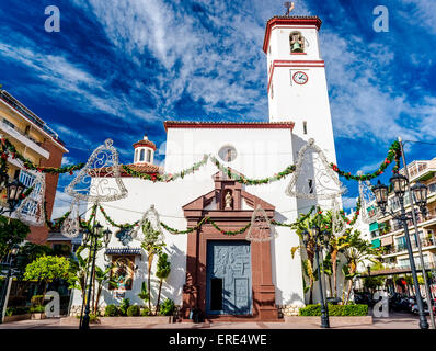 Chiesa cattolica di Nuestra Senora del Rosario Foto Stock