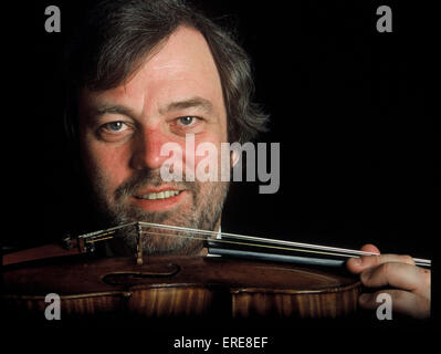 James Clark, co-leader della Philharmonia e la Royal Liverpool Philharmonic Orchestra. Violinista e direttore. Foto Stock