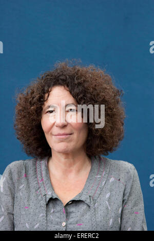 Francesca Simon, Anglo American autore del popolare orride Henry serie di libri per bambini, frequentando il libro di Edimburgo Foto Stock