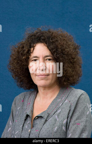 Francesca Simon, Anglo American autore del popolare orride Henry serie di libri per bambini, frequentando il libro di Edimburgo Foto Stock