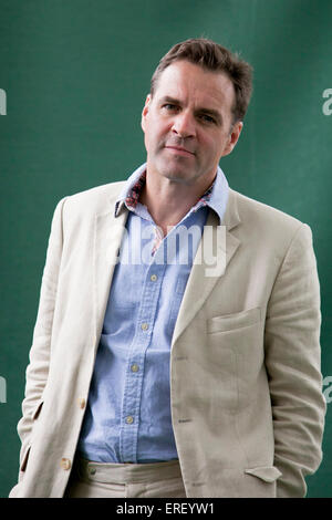 Niall Ferguson. A Edinburgh International Book Festival 2011. Scottish historian e broadcaster: 18 Aprile 1964 - . Foto Stock