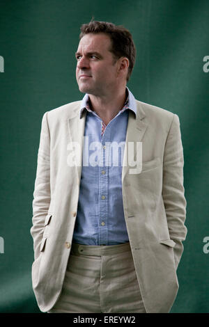 Niall Ferguson. A Edinburgh International Book Festival 2011. Scottish historian e broadcaster: 18 Aprile 1964 - . Foto Stock