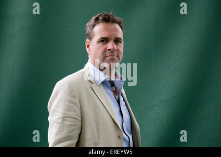 Niall Ferguson. A Edinburgh International Book Festival 2011. Scottish historian e broadcaster: 18 Aprile 1964 - . Foto Stock