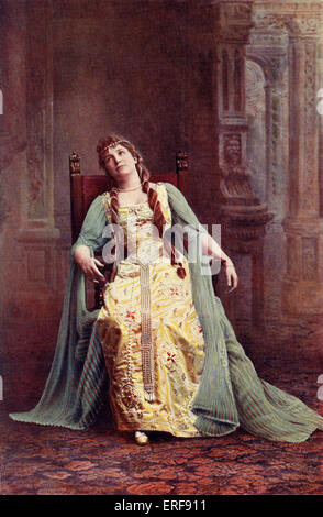 Nellie Melba nel ruolo di coloratura australiano soprano, 1861-1931. Foto Ellis & Walery. Foto Stock