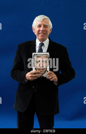 Jack Straw, del partito laburista britannico del politico Home e il Segretario di Stato per gli affari esteri sotto il Primo Ministro Tony Blair ha partecipato al Edinburgh International Foto Stock