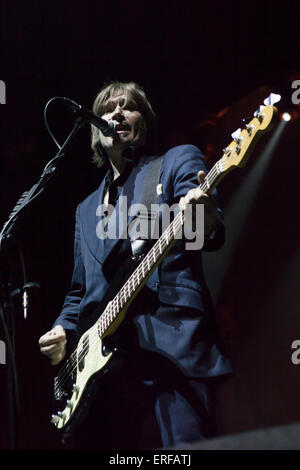 24/1/14 Glasgow REGNO UNITO . Del Amitri , Scottish band alternative rock, eseguito la loro reunion gig idro Glasgow. Formato Glasgow Foto Stock