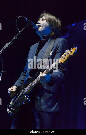 24/1/14 Glasgow REGNO UNITO . Del Amitri , Scottish band alternative rock, eseguito la loro reunion gig idro Glasgow. Formato Glasgow Foto Stock