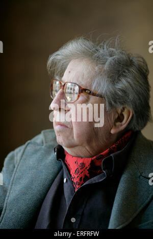 Henri Dutilleux - compositore francese, B. 22 gennaio1916. Ritratto preso durante il Cardiff alla scoperta di Dutilleux Festival 2008 all'Hilton Hotel, Cardiff Foto Stock