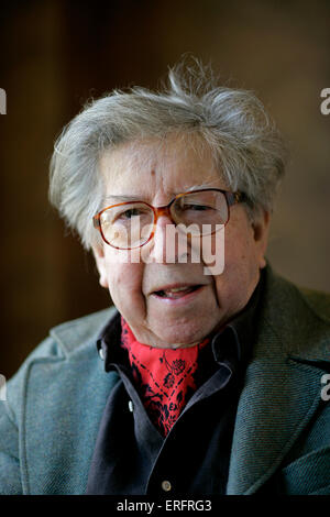 Henri Dutilleux - compositore francese, B. 22 gennaio1916. Ritratto preso durante il Cardiff alla scoperta di Dutilleux Festival 2008 all'Hilton Hotel, Cardiff Foto Stock