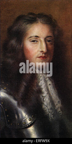 Re Guglielmo III ritratto regnò (1688 - 1702). Re Guglielmo III e sua moglie Maria II è stato chiesto di essere co-regents dopo il suo Foto Stock