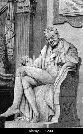 William Wilberforce, uomo politico britannico, filantropo, leader del movimento per abolire il commercio di schiavi . 24 Agosto 1759 - Foto Stock