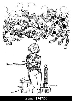 Sir Humphrey Davy da Gilbert Keith Chesterton. Il versetto di accompagnamento legge 'Sir Humphrey Davy / Abominated gravy. / Egli visse in odium / di aver scoperto di sodio". HD: British chimico e inventore, 17 dicembre, 1778 - 29 Maggio, 1829. GKC: scrittore inglese e illustrator, 29 maggio 1874 - 14 giugno 1936. Foto Stock