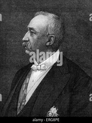 Presidente Faure, ritratto. François Félix Faure, Presidente francese dal 1895 - 1899, b. Gennaio 1841 - d. Febbraio 1899. Foto Stock