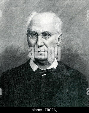 Émile Ollivier - ritratto. Il repubblicano statista francese servita come un ministro dell'armadietto sotto l'imperatore Napoleone III e il led Foto Stock