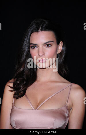 Emily Ratajkowski assiste la 67th Parsons annuale beneficio di moda presso il River Pavillion presso il Jacob Javitz Center il 19 maggio 2015 in New York City. Christoper Childer/EXImages Foto Stock