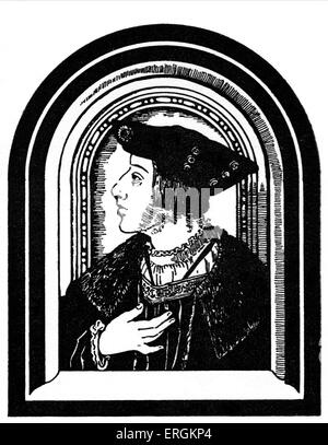 L'imperatore Ferdinando I (1503 - 1564). Sacro Romano Imperatore dal 1558, re di Boemia e di Ungheria da 1526 e re di Croazia dal 1527 fino alla sua morte nel 1564. Herbert Norris artista morì 1950 - possono richiedere il gioco di copyright Foto Stock