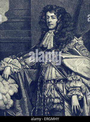 James primo duca di Monmouth (1649-1685). Giacomo era il figlio illegittimo di Carlo II, hanno combattuto per il britannico nel terzo Foto Stock