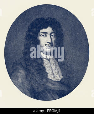 George Savile, primo marchese di Halifax (1633-1695). Statista, scrittore e membro del Parlamento europeo dal 1660-8, e membro del Foto Stock