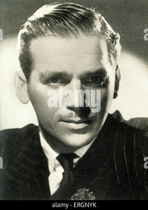 Douglas Fairbanks Jr - attore americano e altamente decorato naval officer della II Guerra Mondiale. (9 dicembre 1909 - 7 Maggio 2000) Foto Stock