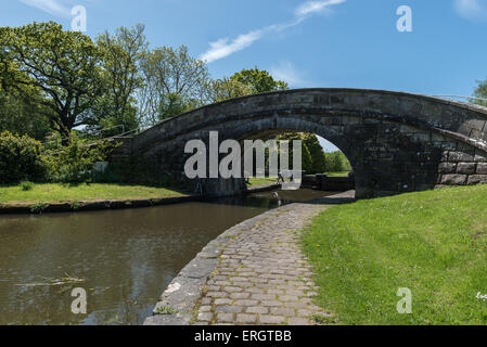 Ponte di giunzione a Galgate Foto Stock