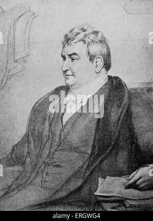 Sydney Smith: scrittore inglese e pastore, 3 giugno 1771 - 22 febbraio 1845. Dopo un ritratto di John Hayter. Foto Stock