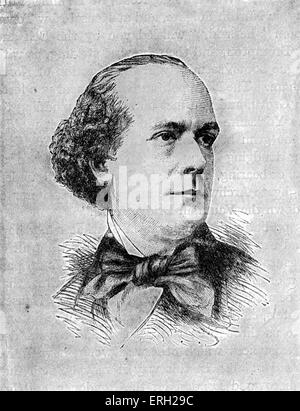 Richard Doyle. Illustrator (congiunto) di Charles Dickens romanzi (i suoni di avviso). 1824 - 1883 Foto Stock