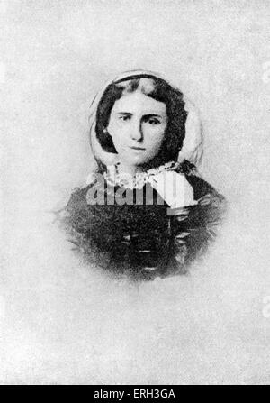 Ewelina Korzeniowski (? - 1865), madre di Joseph Conrad (Józef Teodor Konrad Korzeniowski), il polacco-nato romanziere britannico: 3 Foto Stock