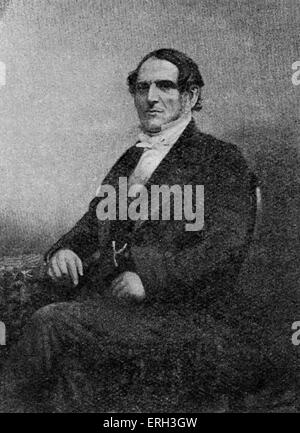 John Frederick Denison Maurice (F. D. Maurice), inglese teologo e co-fondatore di apostoli' Club, Cambridge, 29 agosto Foto Stock