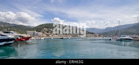 Port de Soller Maiorca Foto Stock