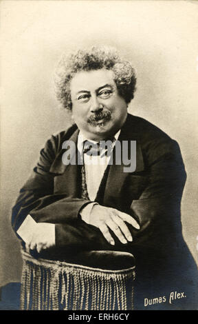 Alexandre Dumas (1802-1870), scrittore francese Foto Stock