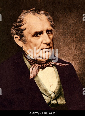 James Fenimore Cooper ritratto. Autore americano. 15 Settembre 1789 - 14 settembre 1851. Foto Stock