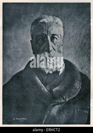 Anatole France, ritratto, 1919. Poeta francese, giornalista e scrittore, vincitore del 1921 Premio Nobel per la letteratura, 16 Aprile 1844 - 12 ottobre 1924. Foto Stock